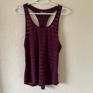ZYIA purple tank top size large